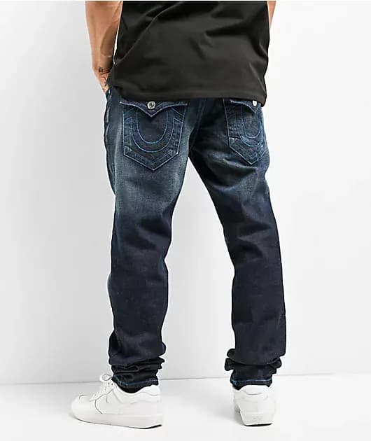 Rocco Single Needle Diver Dark Wash Skinny Jeans — image 1 of 1