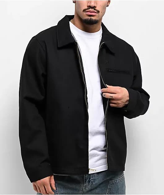 Rothco Black Light Canvas Work Jacket — image 1 of 1