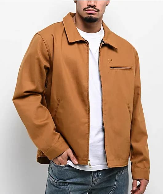 Rothco Brown Light Canvas Work Jacket — image 1 of 1