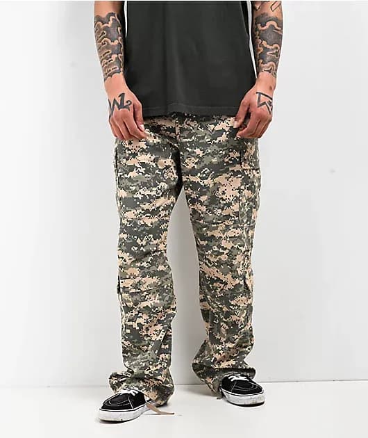 Rothco Vintage Paratrooper ACU Digital Camouflage Cargo Pants — image 1 of 1