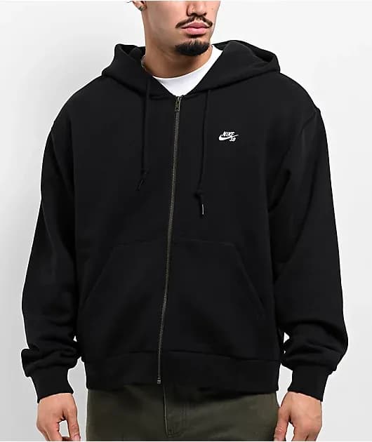 SB Black Zip Hoodie — image 1 of 1