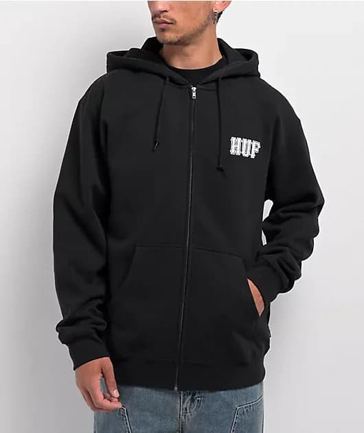 Set Classic Logo Black Zip Hoodie — image 1 of 1