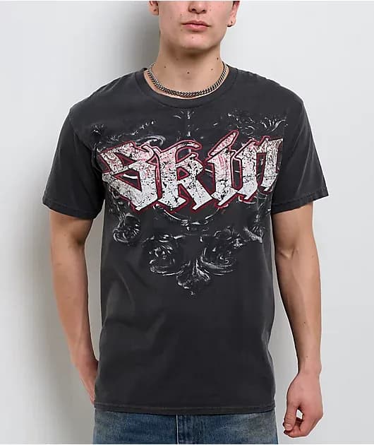 Skin Industries Bolt Black T-Shirt — image 1 of 1