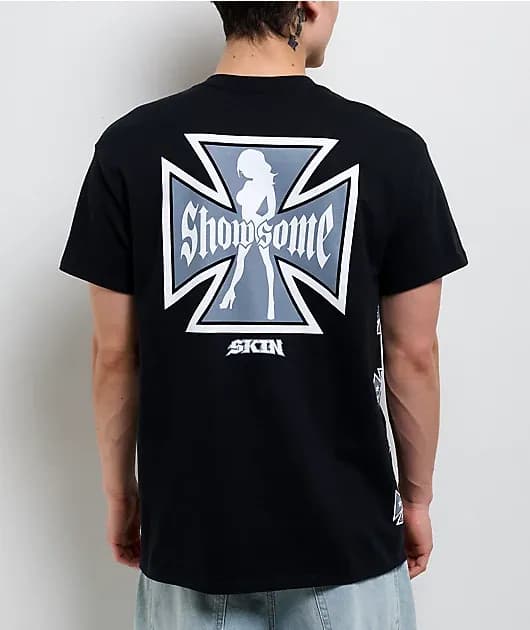 Skin Industries Rumbler Charcoal T-Shirt — image 1 of 1