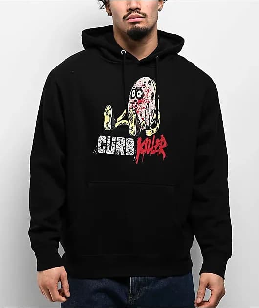Slappy Curb Killer Black Hoodie — image 1 of 1