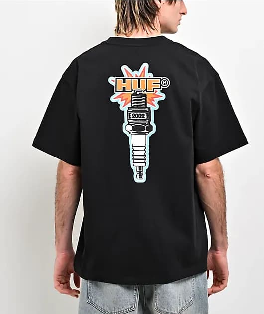 Spark It Up Black T-Shirt — image 1 of 1
