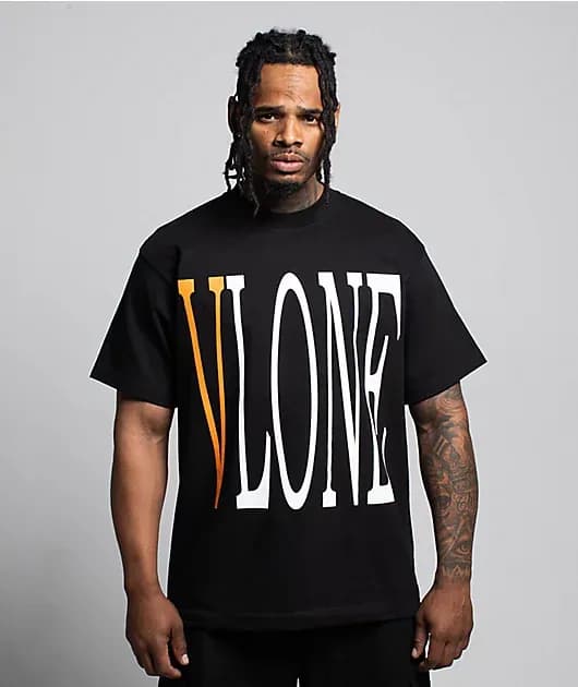 Staple Orange Black T-Shirt — image 1 of 1