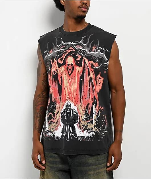 Sworn Black Wash Tank Top — image 1 of 1