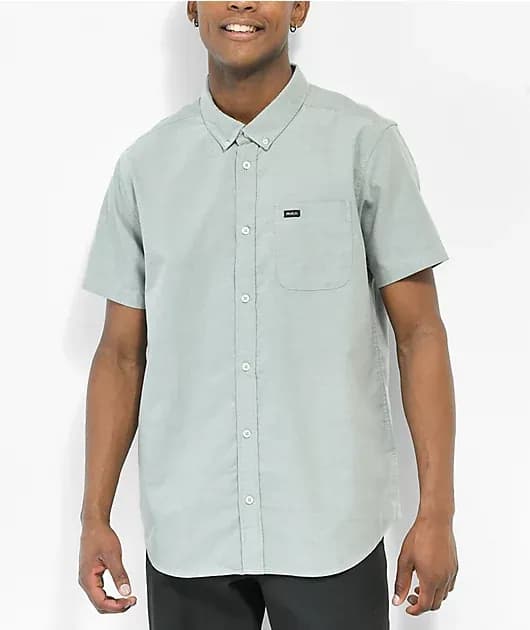 That'll Do Green Stretch Short Sleeve Shirt — image 1 of 1