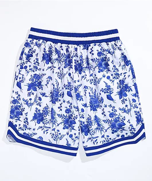 The High Mighty Fine China Blue White Basketball Shorts
