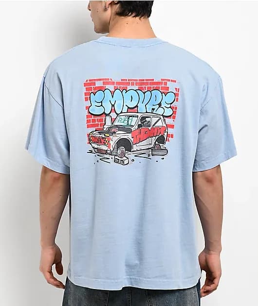The Whip Baby Blue Boxy T-Shirt — image 1 of 1