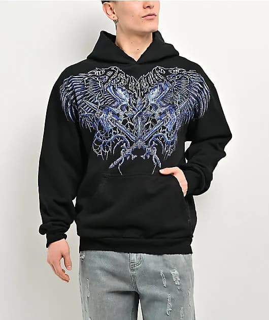 Toxic Wrath Black Hoodie — image 1 of 1