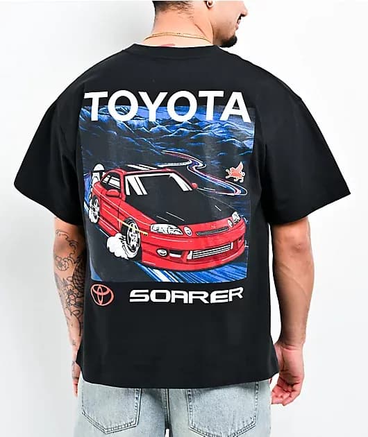 Toyota Soarer Hill Climb Black T-Shirt — image 1 of 1