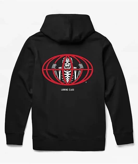 Trapped Black Zip Hoodie — image 1 of 1