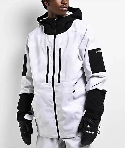 V.Co WFO White Camo 15k Snowboard Jacket — image 1 of 1