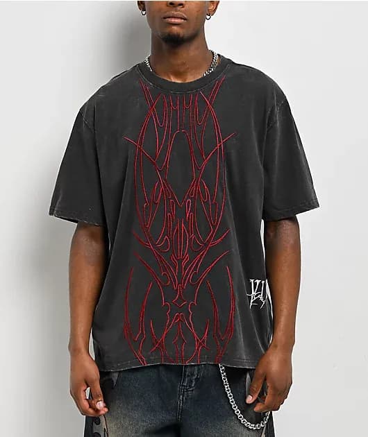 Vertebrae Black T-Shirt — image 1 of 1