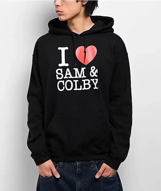 XPLR Love Black Hoodie — image 1 of 1