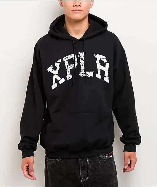 XPLR Shatter Black Hoodie — image 1 of 1