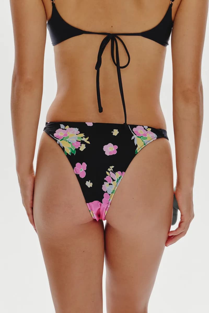 Amore Cheeky Bikini Bottom - Midnight Blossom — image 1 of 1