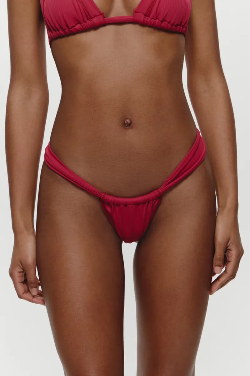 Beckett Micro Bikini Bottom - Vino — image 1 of 1