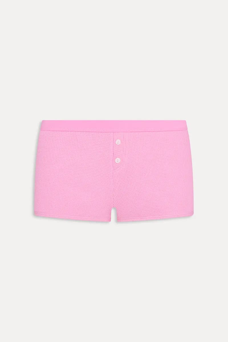 Belle Cheeky Swim Shorts- Blush — image 1 of 1