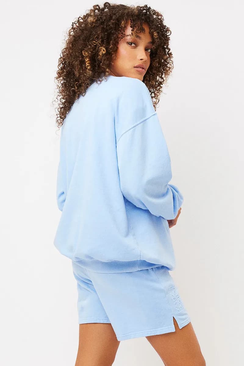 Bennie Oversized Crewneck Sweatshirt - Chambray — image 1 of 1