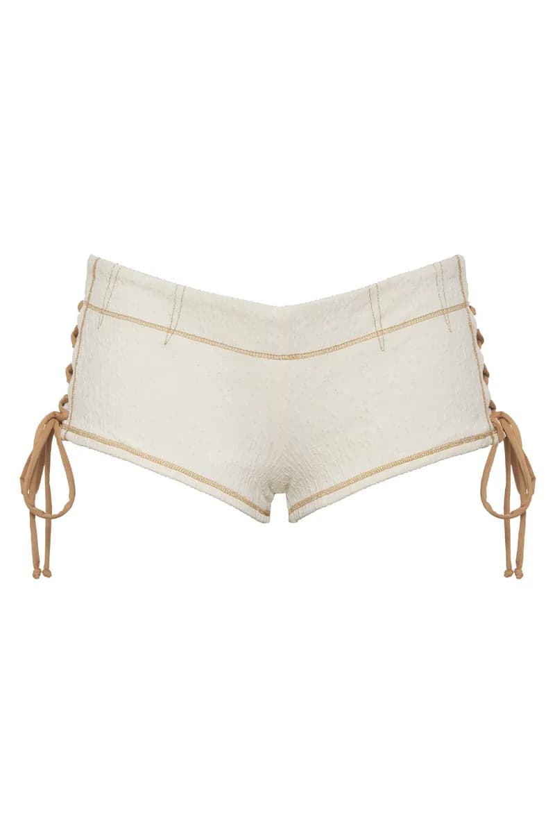 Blue Crush Full Coverage Boy Short - Sandstorm — image 1 of 1