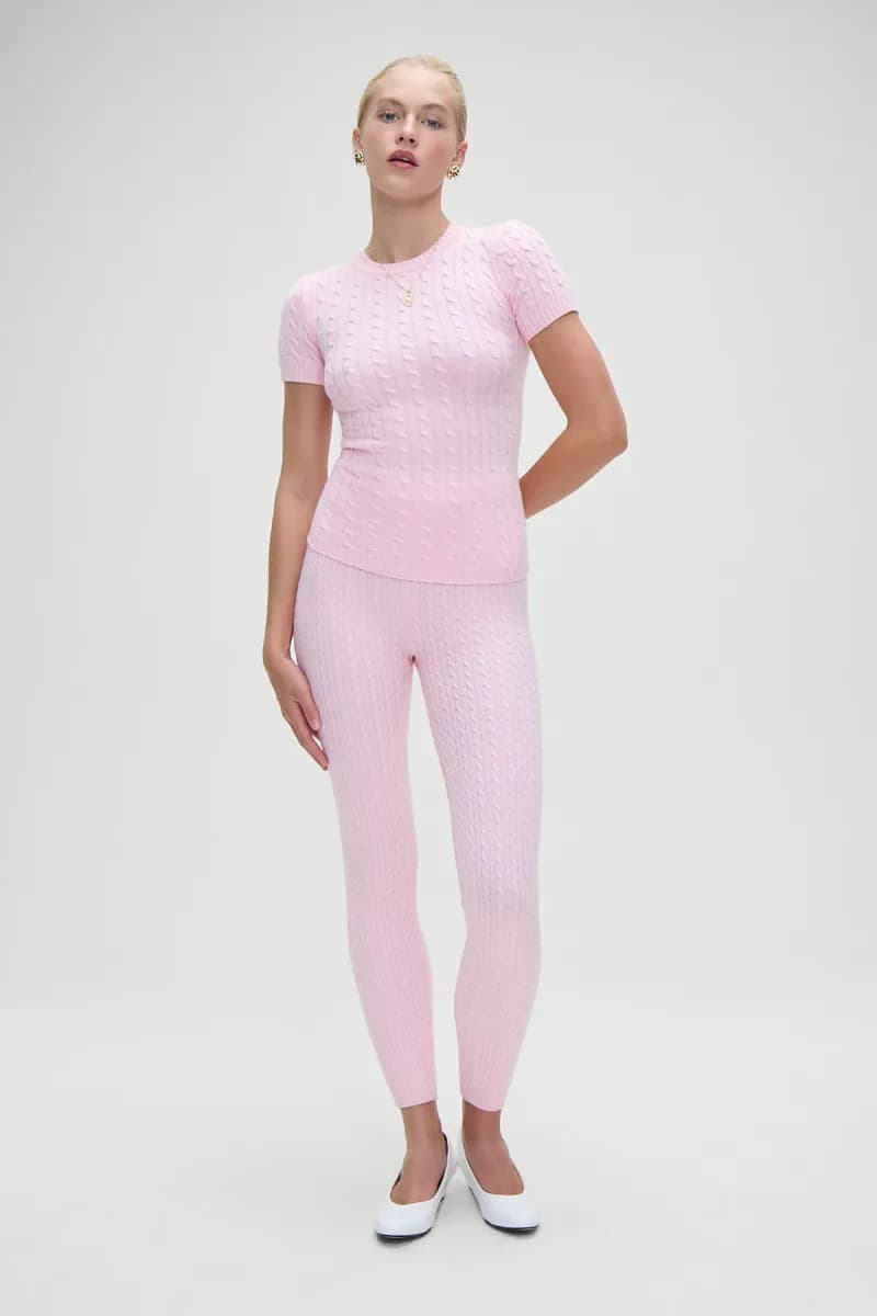 Bodin High Waisted Leggings - Cozy Pink — image 1 of 1