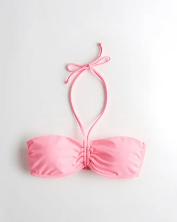 Carrie Bandeau Bikini Top - Love Pink — image 1 of 1