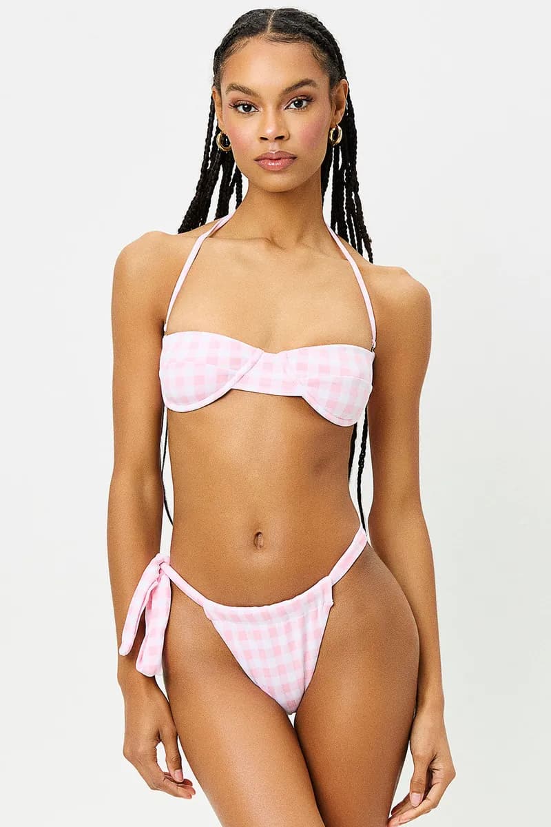 Cielo Underwire Bikini Top - Pink Picnic — image 1 of 1