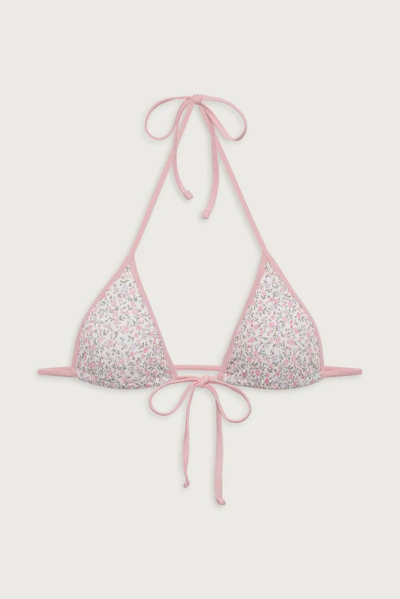 Coastal Micro Triangle Bikini Top - Baby Blanket — image 1 of 1