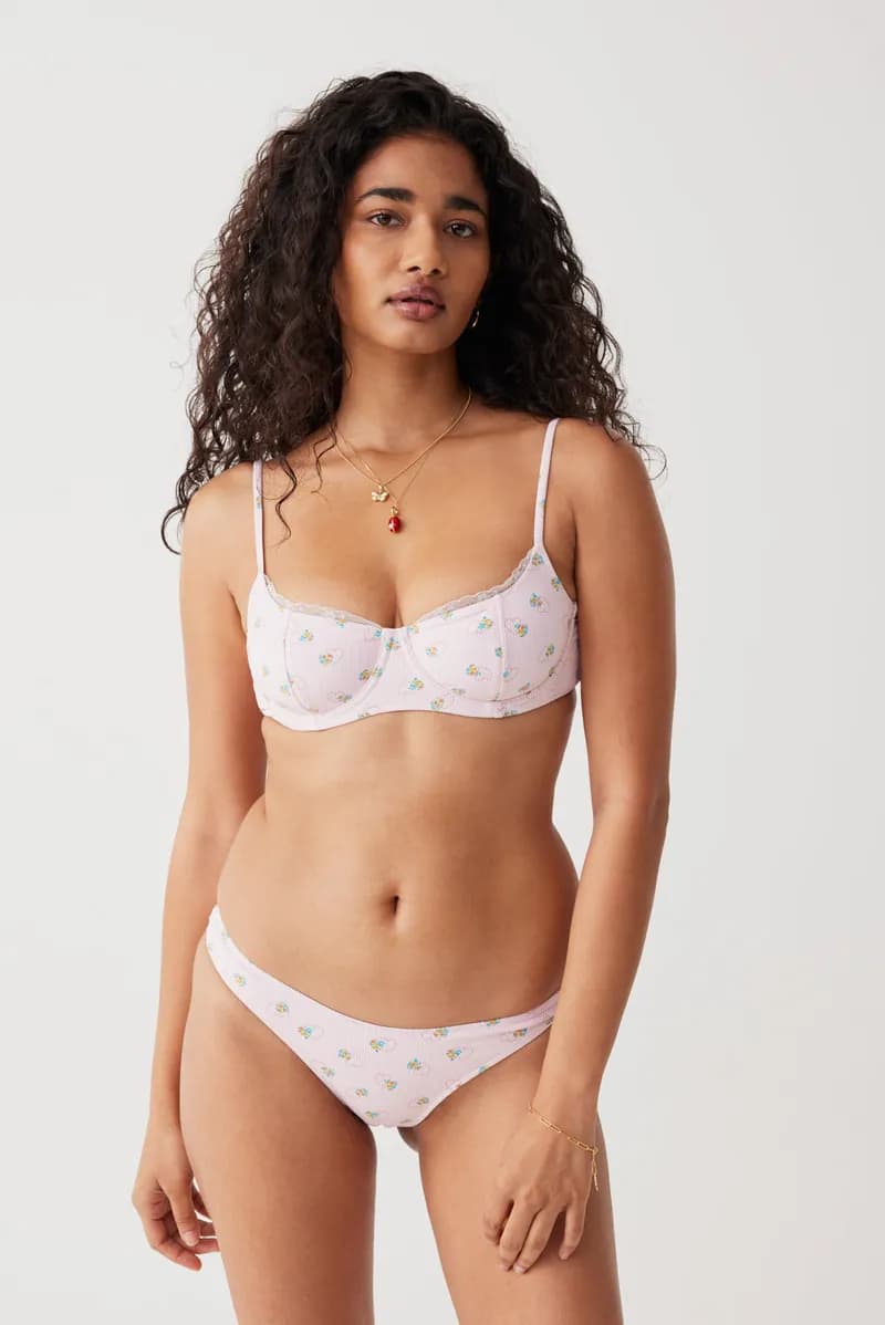 Cola Underwire Balconette Bikini Top - Sweetheart Stripe — image 1 of 1