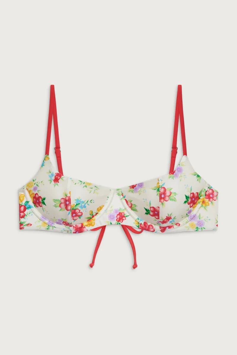 Cola Underwire Shine Bikini Top - Honey Bug — image 1 of 1