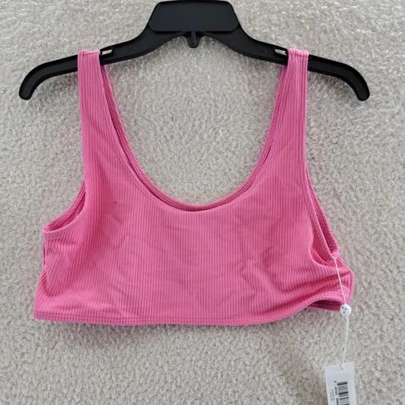 Connor Ribbed Scoop Bikini Top - Cherub — image 1 of 1