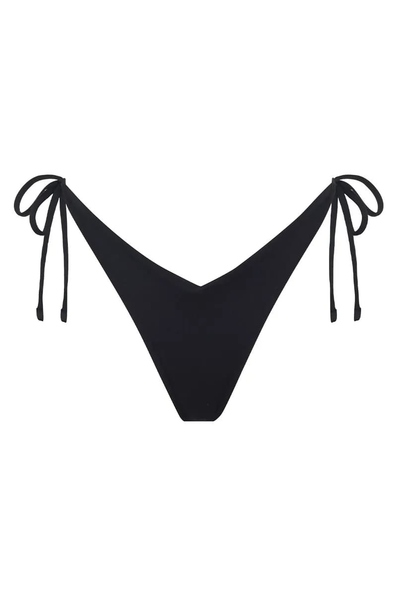Connor Cheeky Bikini Bottom - Black — image 1 of 1
