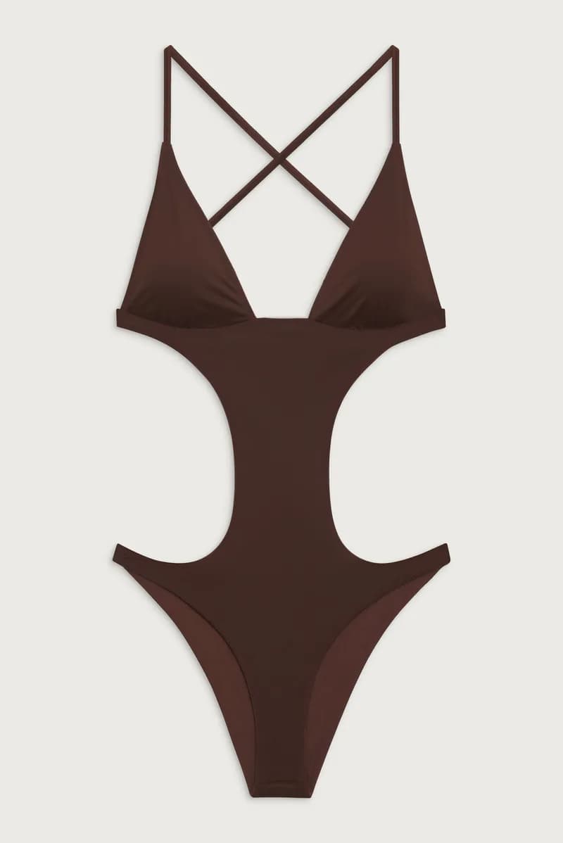 Cruise Monokini One Piece Swimsuit - Cinnamon — image 1 of 1