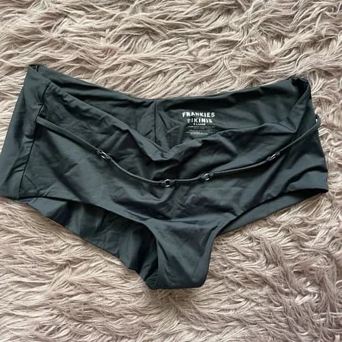 Daphne Shine Cheeky Boy Short - Black — image 1 of 1