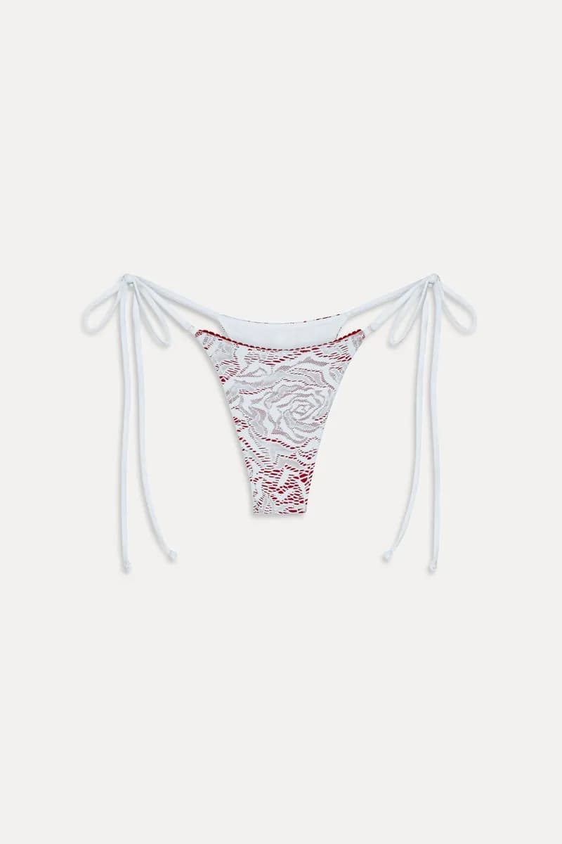 Divine Skimpy String Bikini Bottom - Sweet Bloom — image 1 of 1
