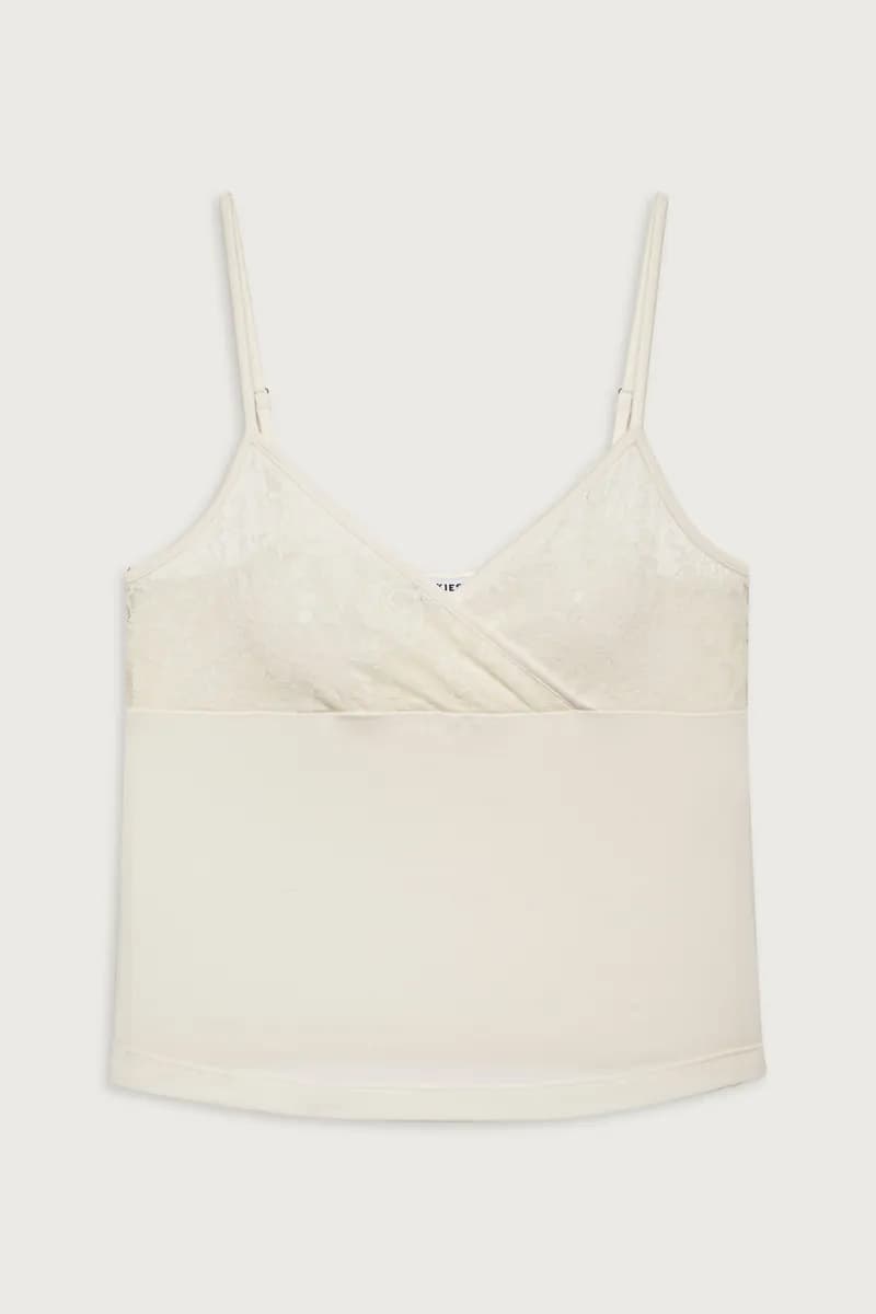 Dream Lace Tank - Porcelain — image 1 of 1