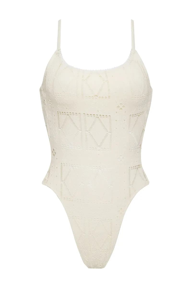 Juliet Cheeky One Piece Swimsuit - Angel Dust — image 1 of 1