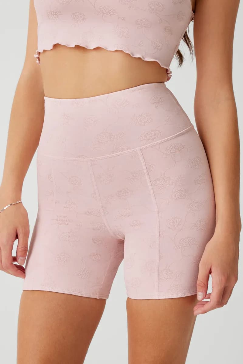 Marabelle High Waist Short - Pink Petals — image 1 of 1