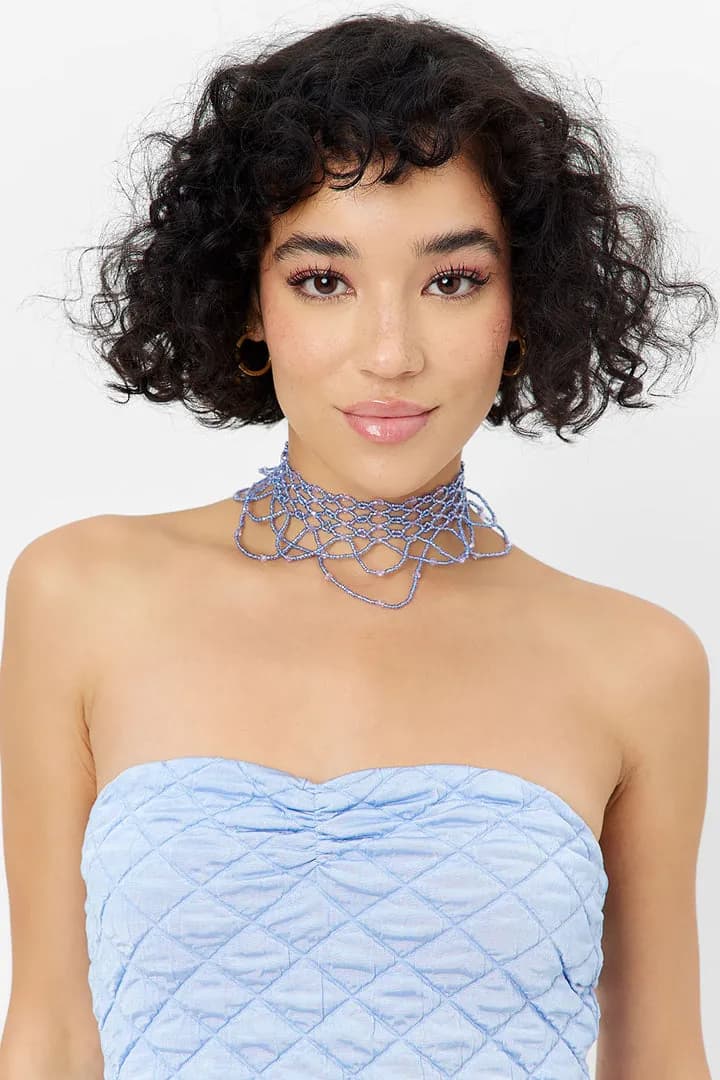 Ocean Drip Necklace - Baby Blue — image 1 of 1