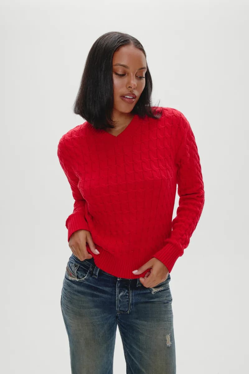 Prince Cable Knit Sweater - Heartstrings — image 1 of 1