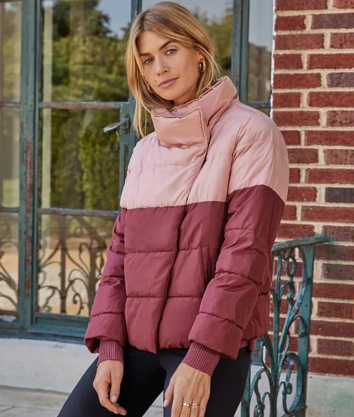 The Colorblock Eco Puffer Jacket - Main — image 1 of 1