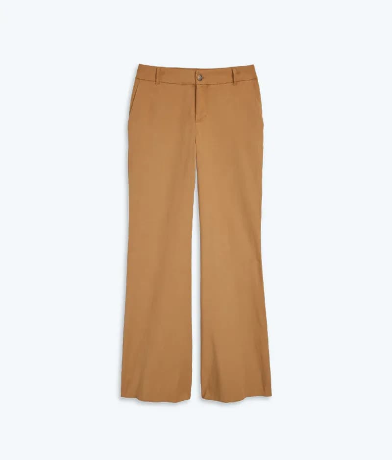The Easy High-Waisted Flare Pant - Chai — image 1 of 1