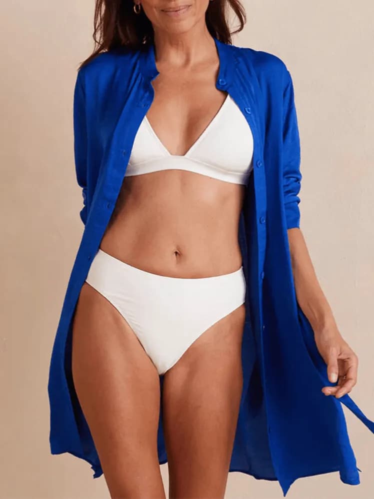 The Effortless Shirtdress Cover-Up - Main