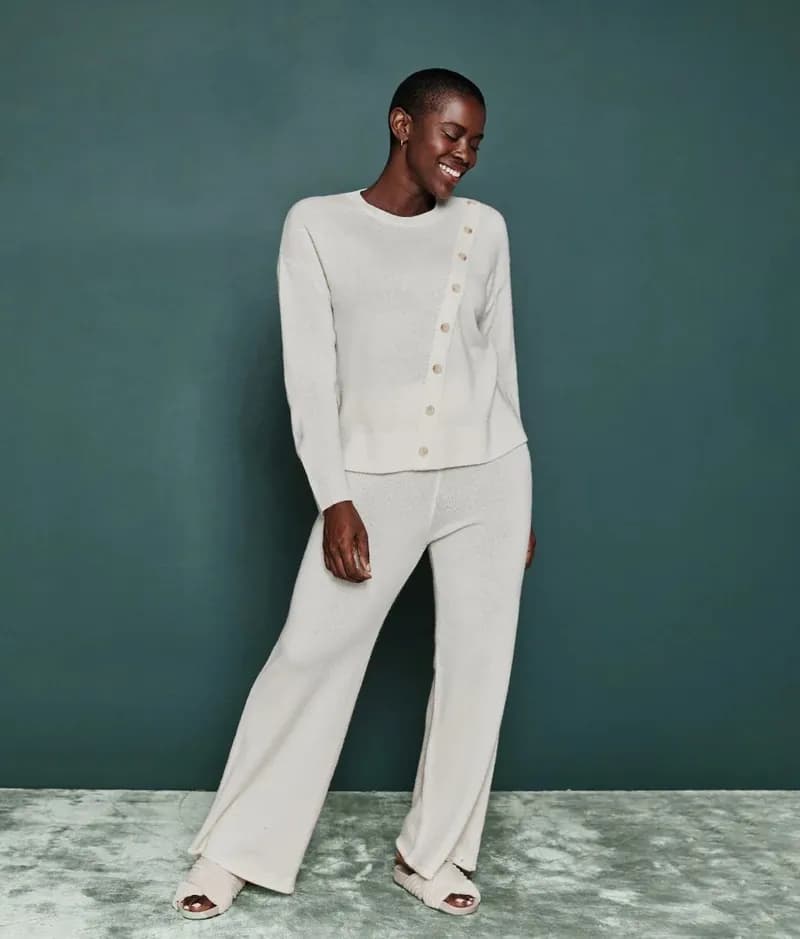 The Luxe Cashmere Blend Sweater Pant - Main — image 1 of 1
