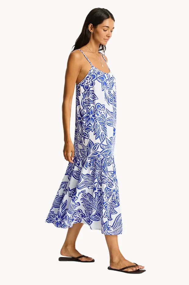 The Tiered Midi Dress - Main — image 1 of 1