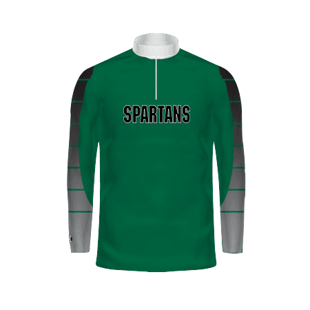 Youth FreeStyle Sublimated Fleece 1/4 Zip Pullover — image 1 of 1