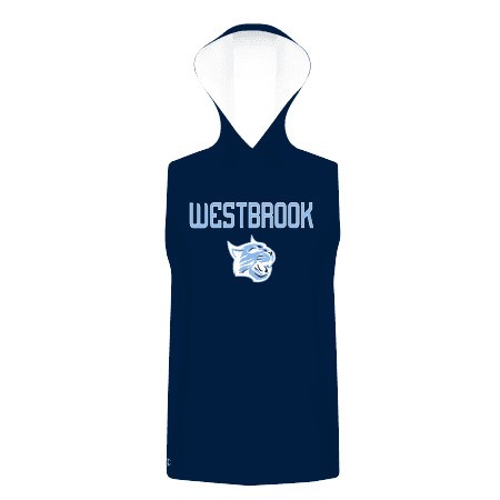 Youth FreeStyle Sublimated Sleeveless Hoodie — image 1 of 1